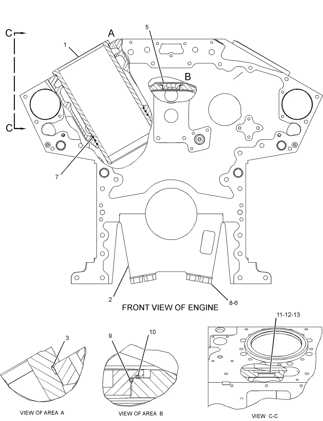 3516C · BASIC ENGINE · 240-6653