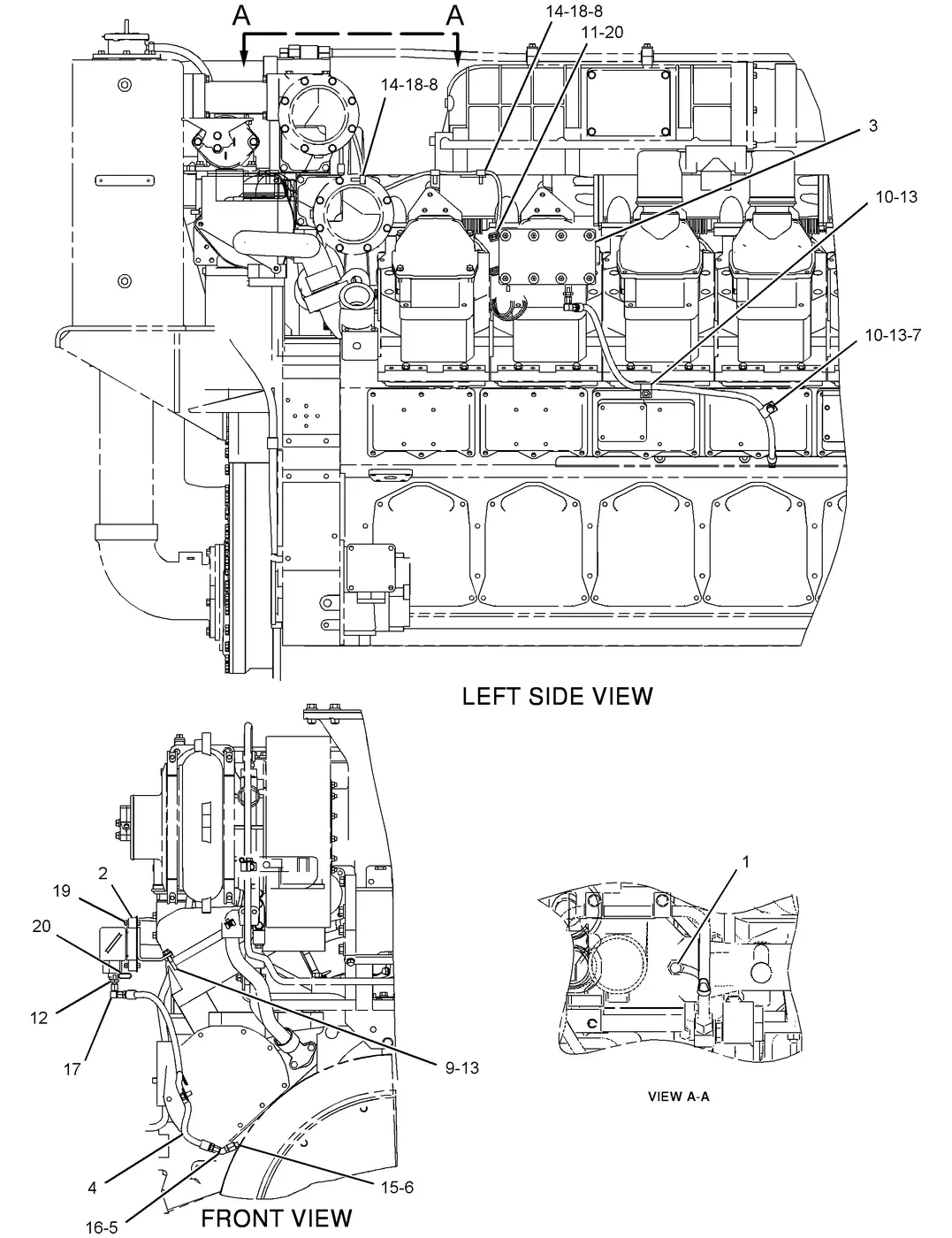 3516C · ELECTRICAL AND STARTING SYSTEM · 231-9526 CAT parts diagram