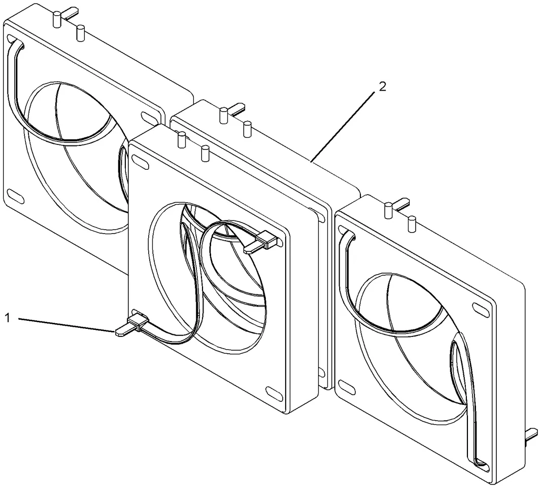 3516C · ELECTRICAL AND STARTING SYSTEM · 252-7322 CAT parts diagram