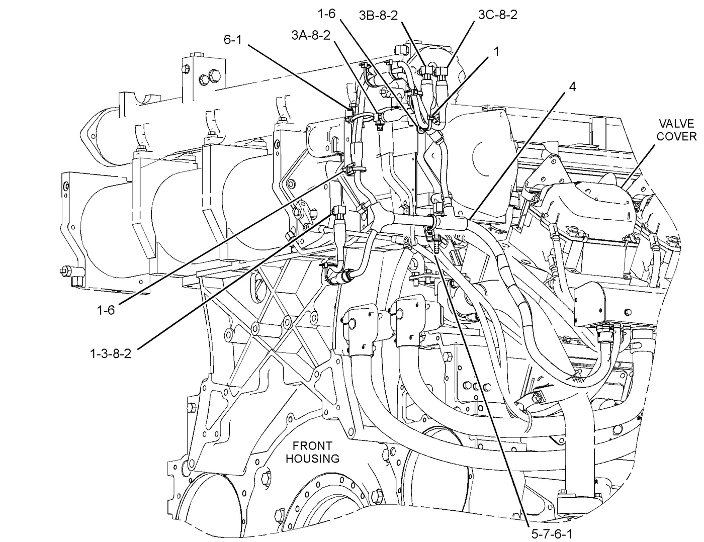 3516C 3045668 parts diagram
