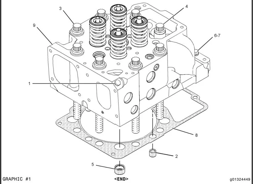 3516C 1106991 parts diagram