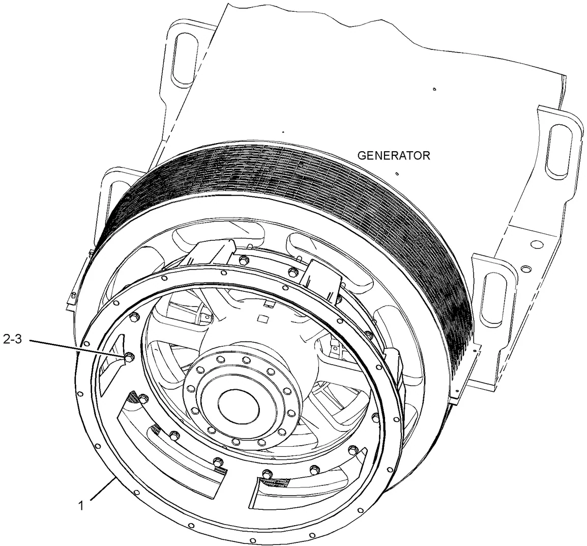 3516C · GENERATORS · 252-3975 CAT parts diagram