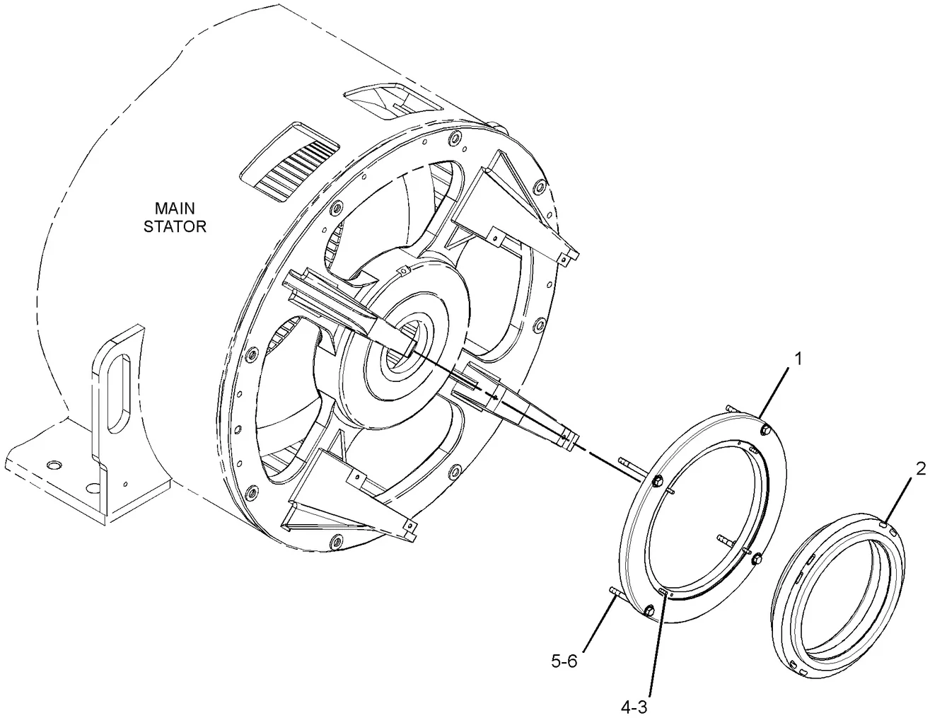 3516C · GENERATORS · 252-3975 CAT parts diagram