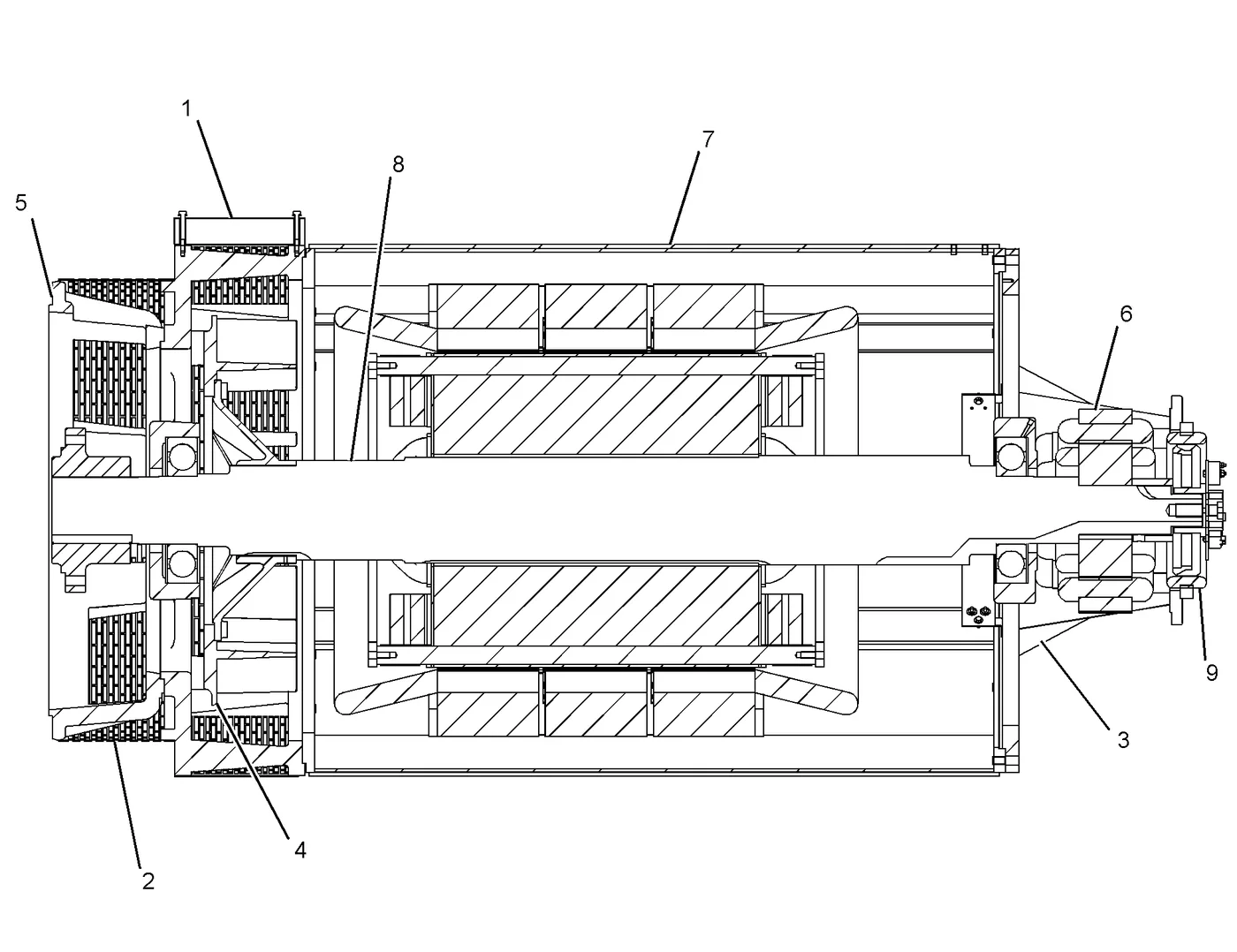 3516C · GENERATORS · 252-3976 CAT parts diagram