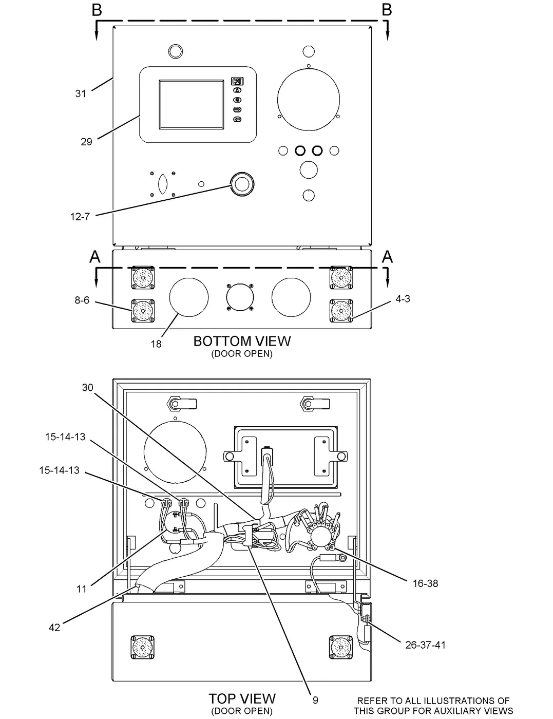3516C · OPERATOR STATION · 290-3213 CAT parts diagram