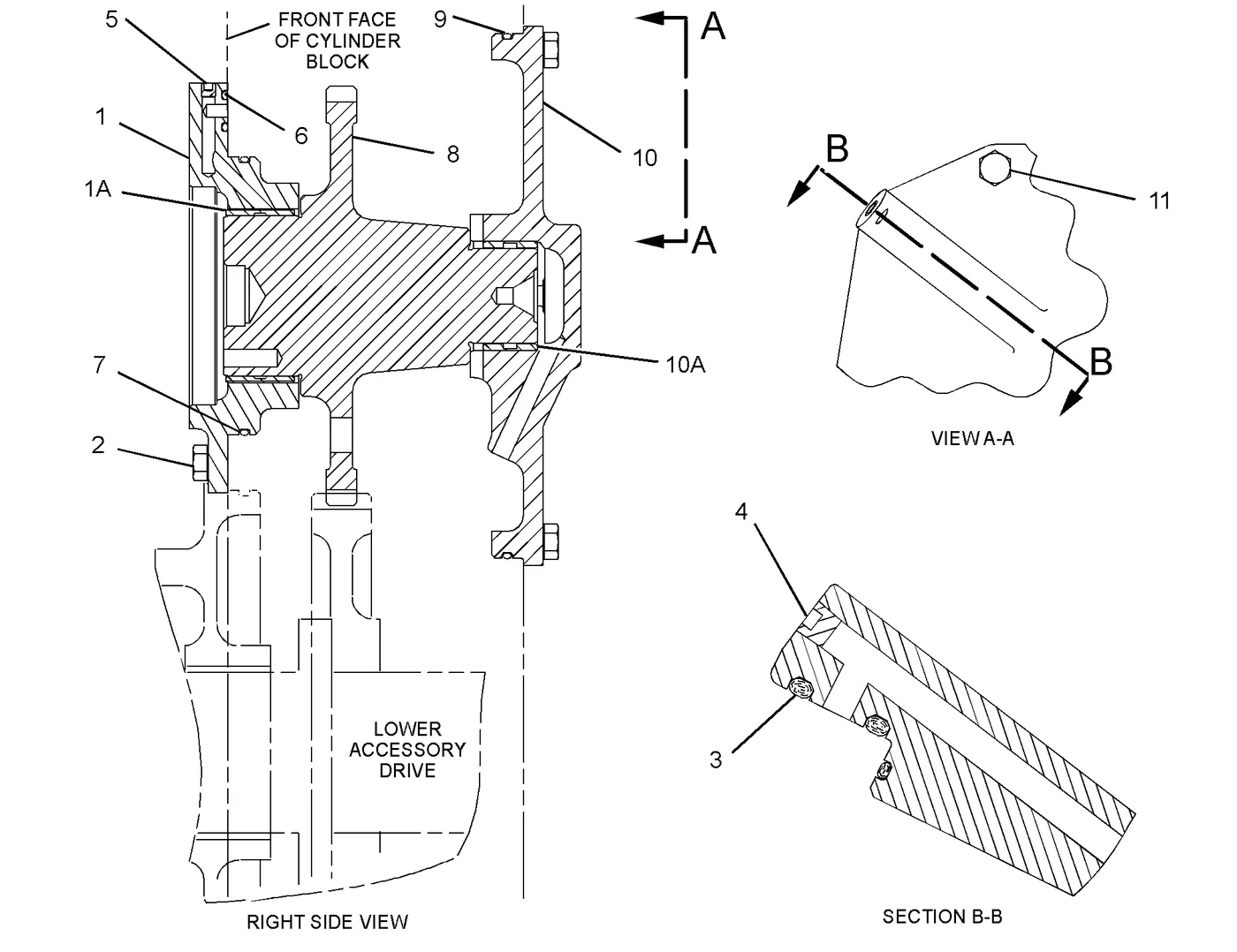 3516C 2353548 parts diagram