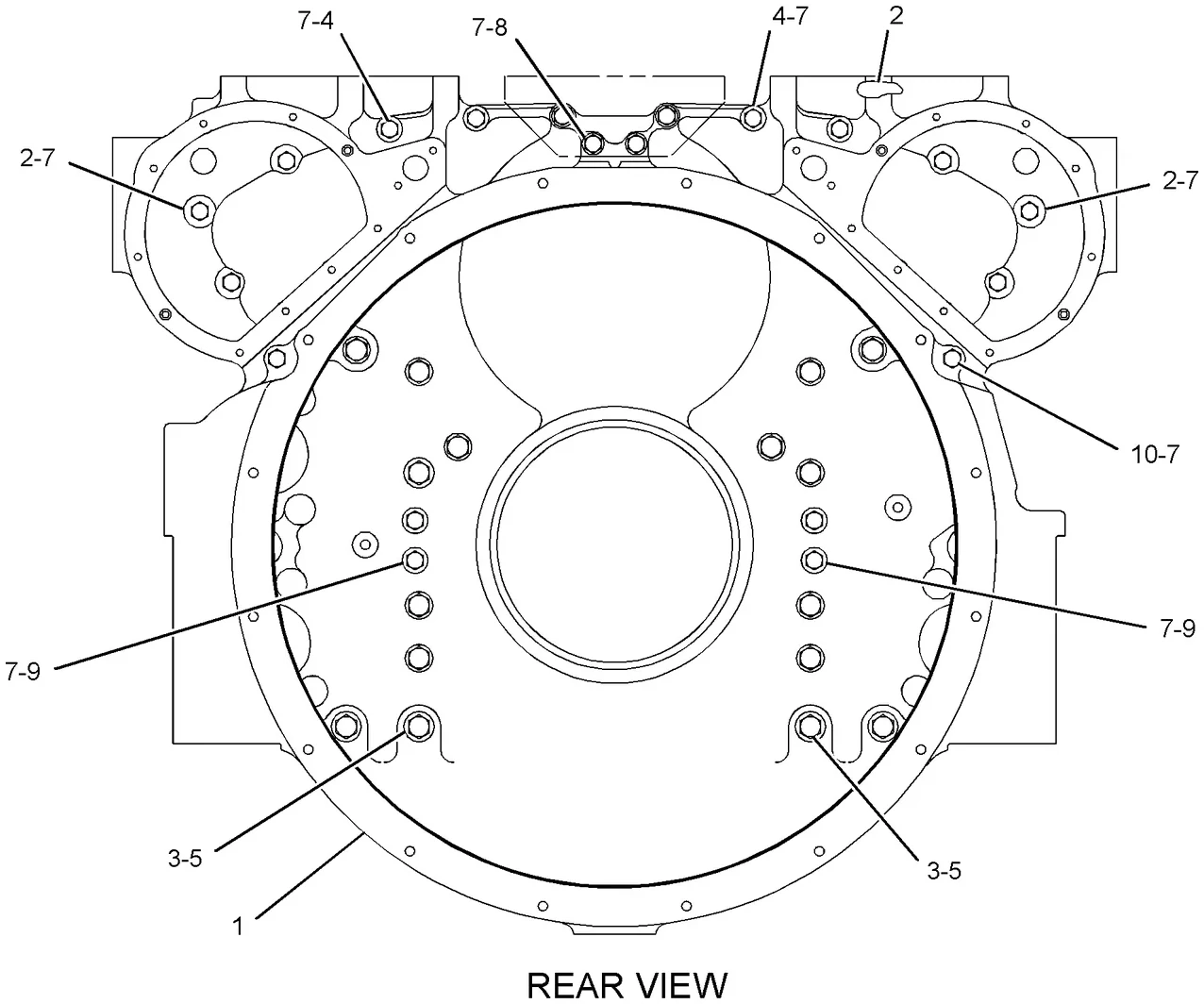 3516C · BASIC ENGINE · 101-1269 CAT parts diagram