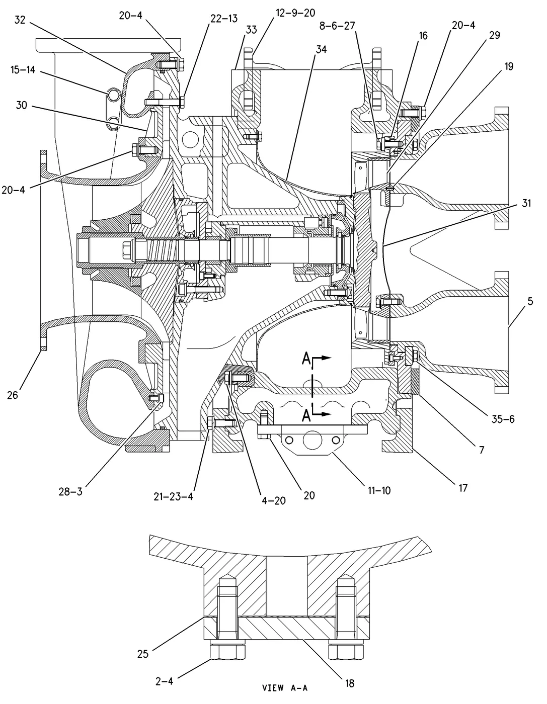 3606 · AIR INLET AND EXHAUST SYSTEM · 189-4427 CAT parts diagram
