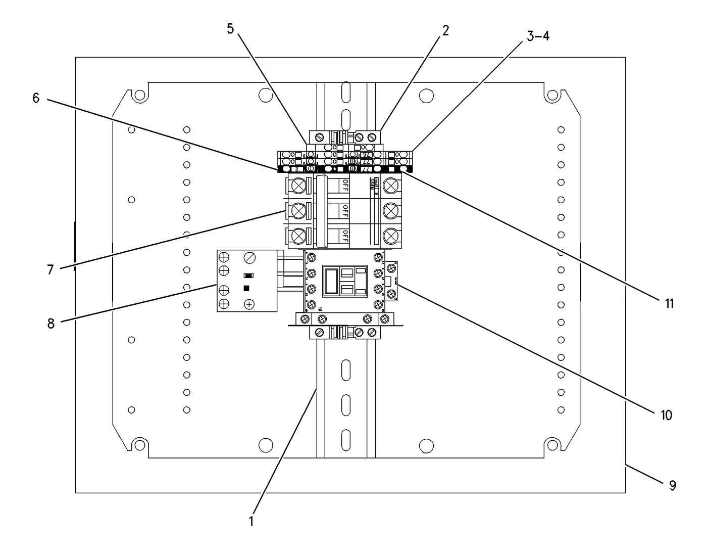 3606 · ELECTRICAL AND STARTING SYSTEM · 171-6233 CAT parts diagram