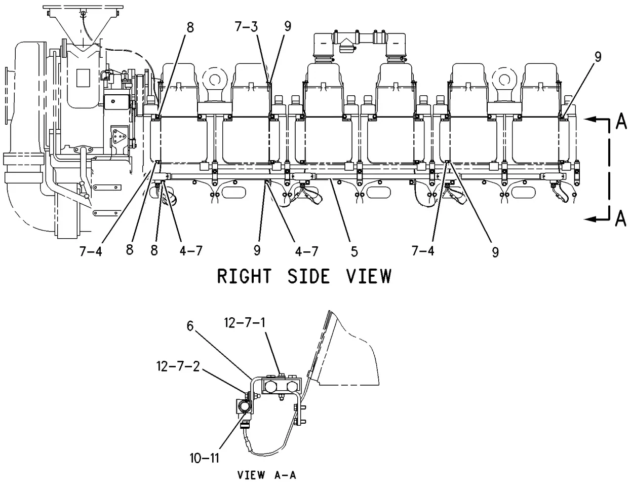 3606 · ELECTRICAL AND STARTING SYSTEM · 260-9593 CAT parts diagram