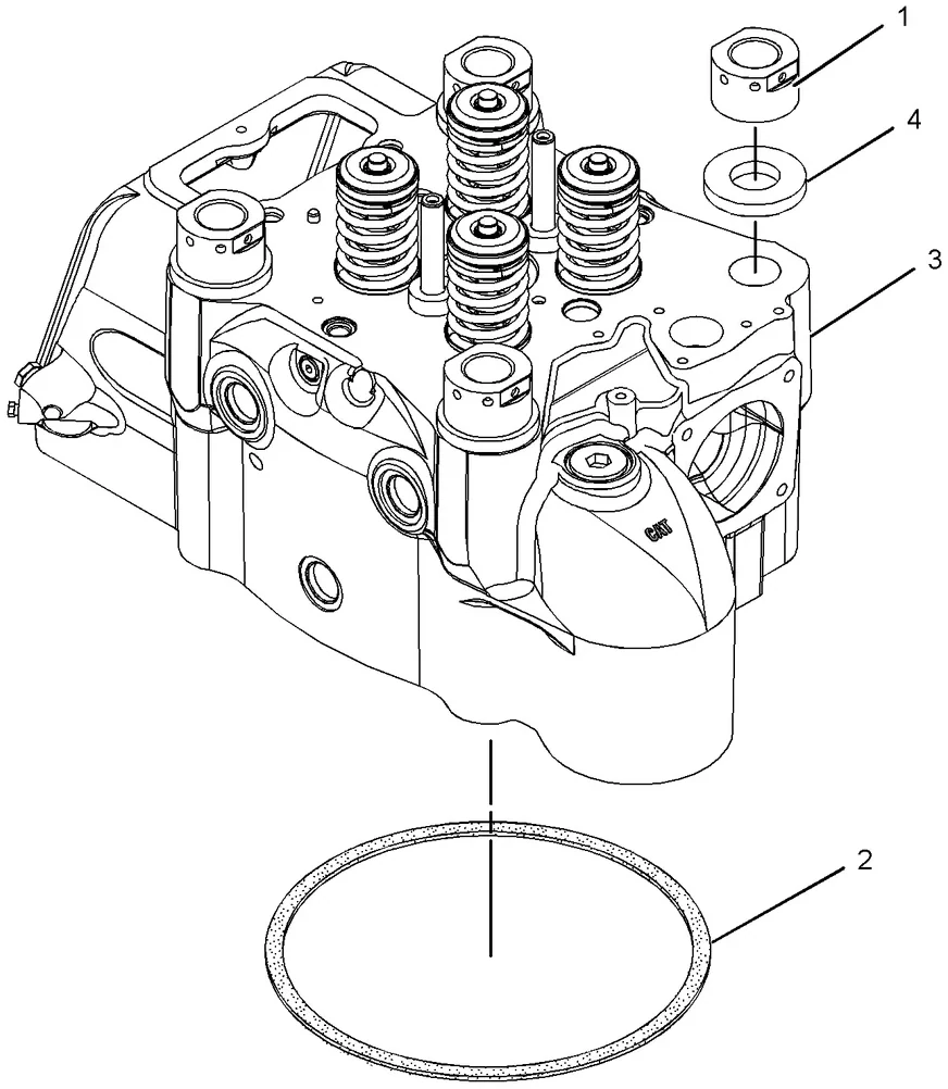 3606 · BASIC ENGINE · 256-7229 CAT parts diagram