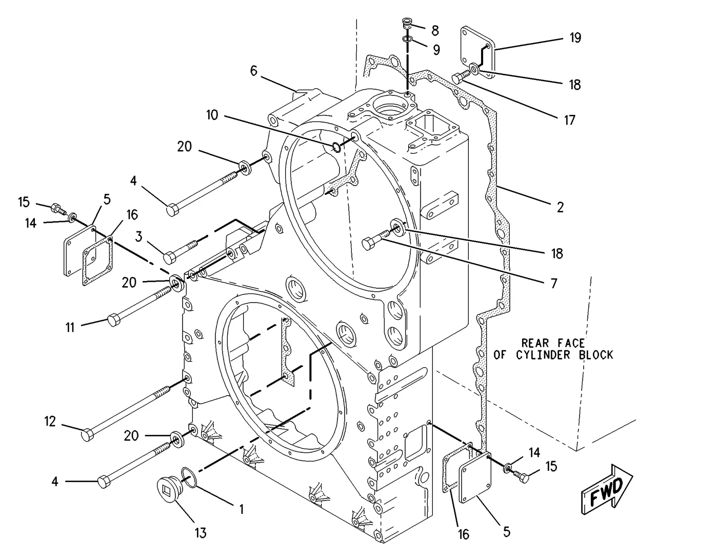 3606 4W4813 parts diagram