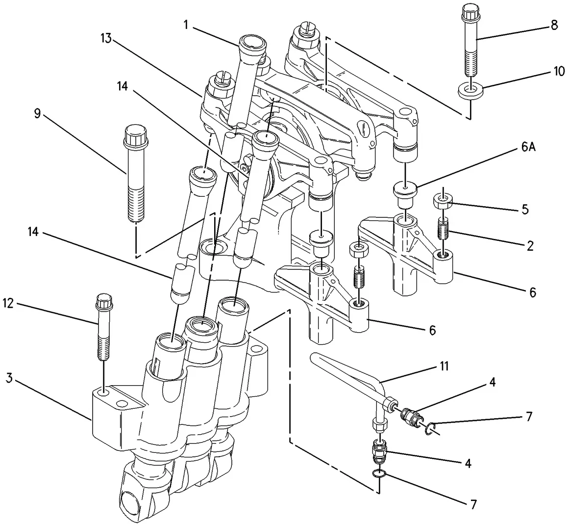 3606 · BASIC ENGINE · 197-5805 CAT parts diagram