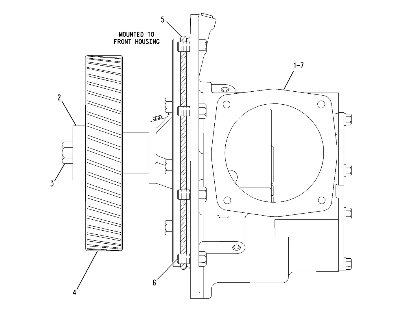 3606 · LUBRICATION SYSTEM · 030-8196 CAT parts diagram
