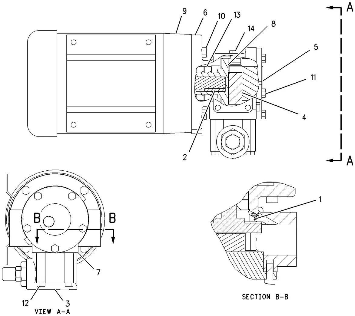 3606 · LUBRICATION SYSTEM · 221-0129 CAT parts diagram
