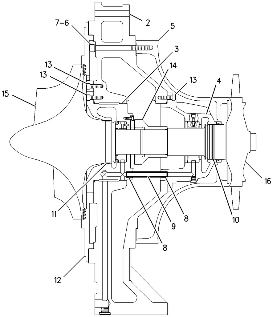3608 · AIR INLET AND EXHAUST SYSTEM · 258-2287 CAT parts diagram