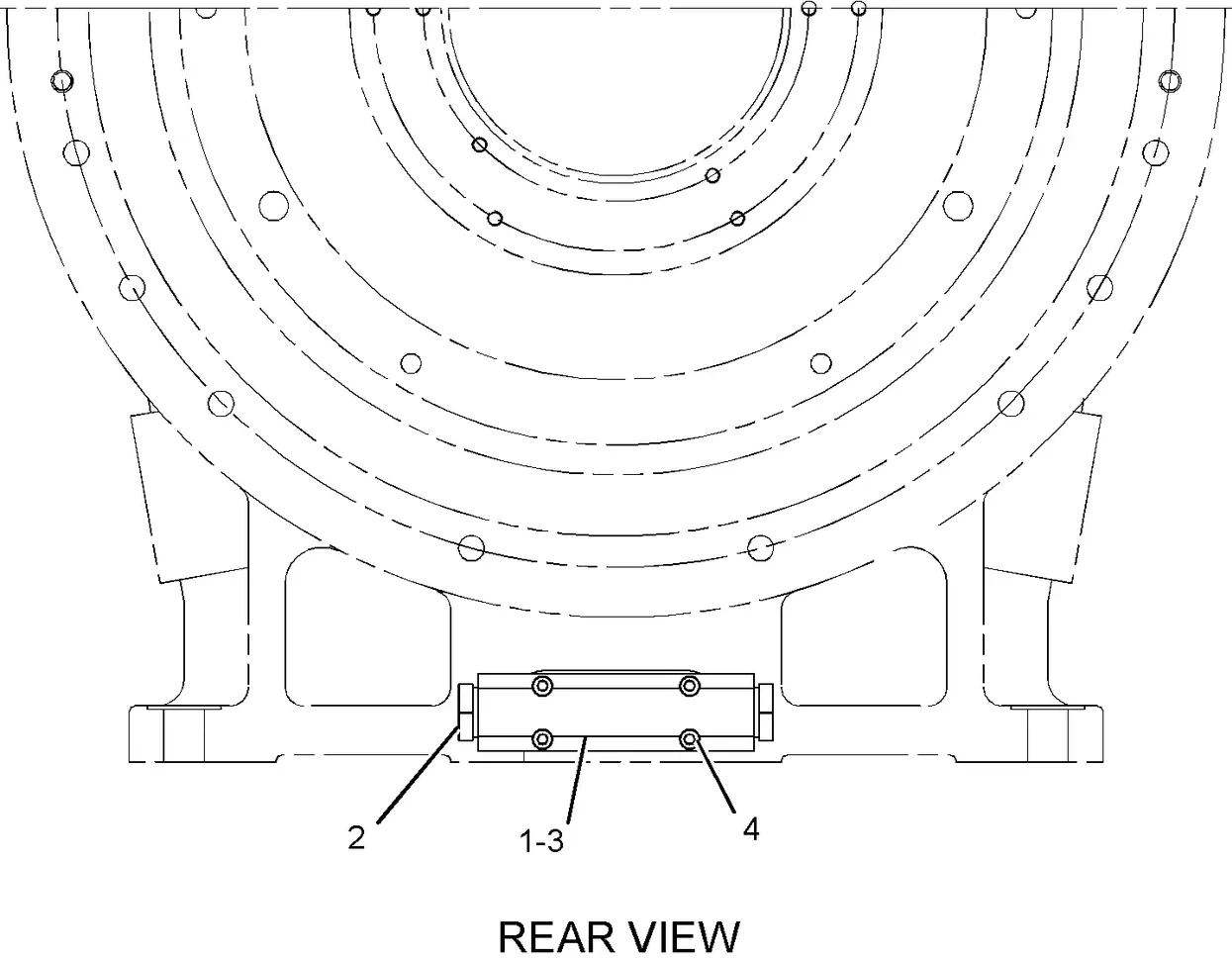 3608 · LUBRICATION SYSTEM · 258-2287 CAT parts diagram