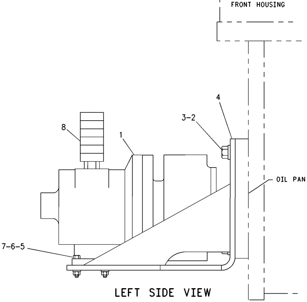 5N-7776 - KIT-MOTOR REPAIR (STARTING MOTOR) (INCLUDES VANES, PINS, BEARING, SEALS, SPRINGS, END CAP, GASKETS AND O-RING)