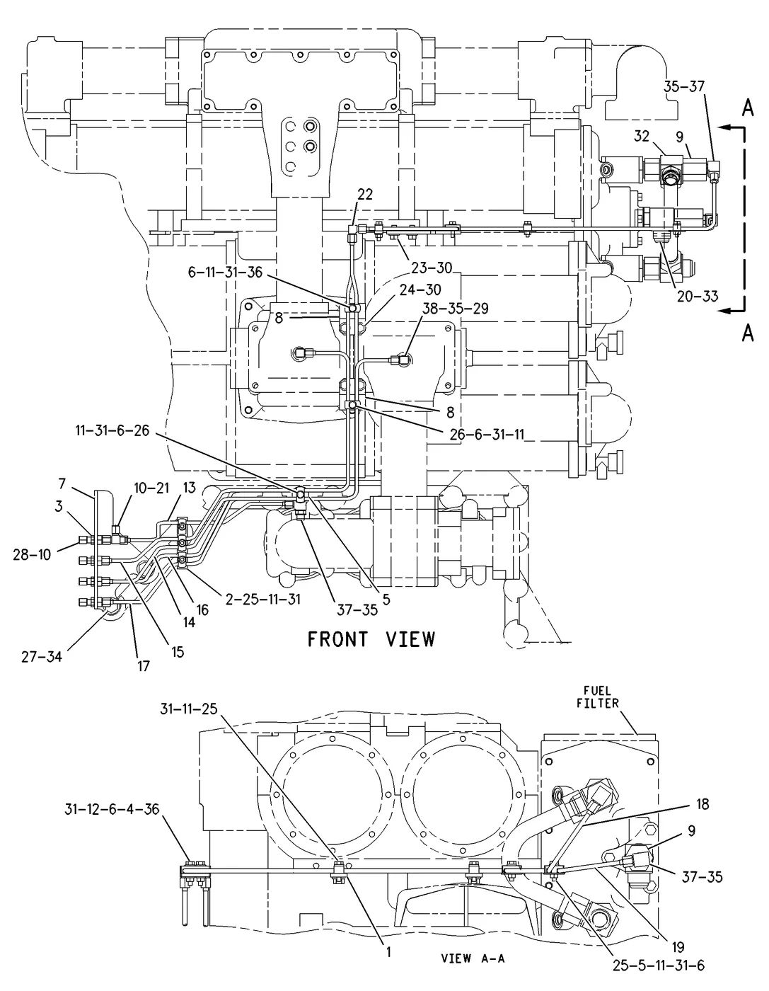 3616 · ENGINE SHIPPING ORDER · 139-8479 CAT parts diagram