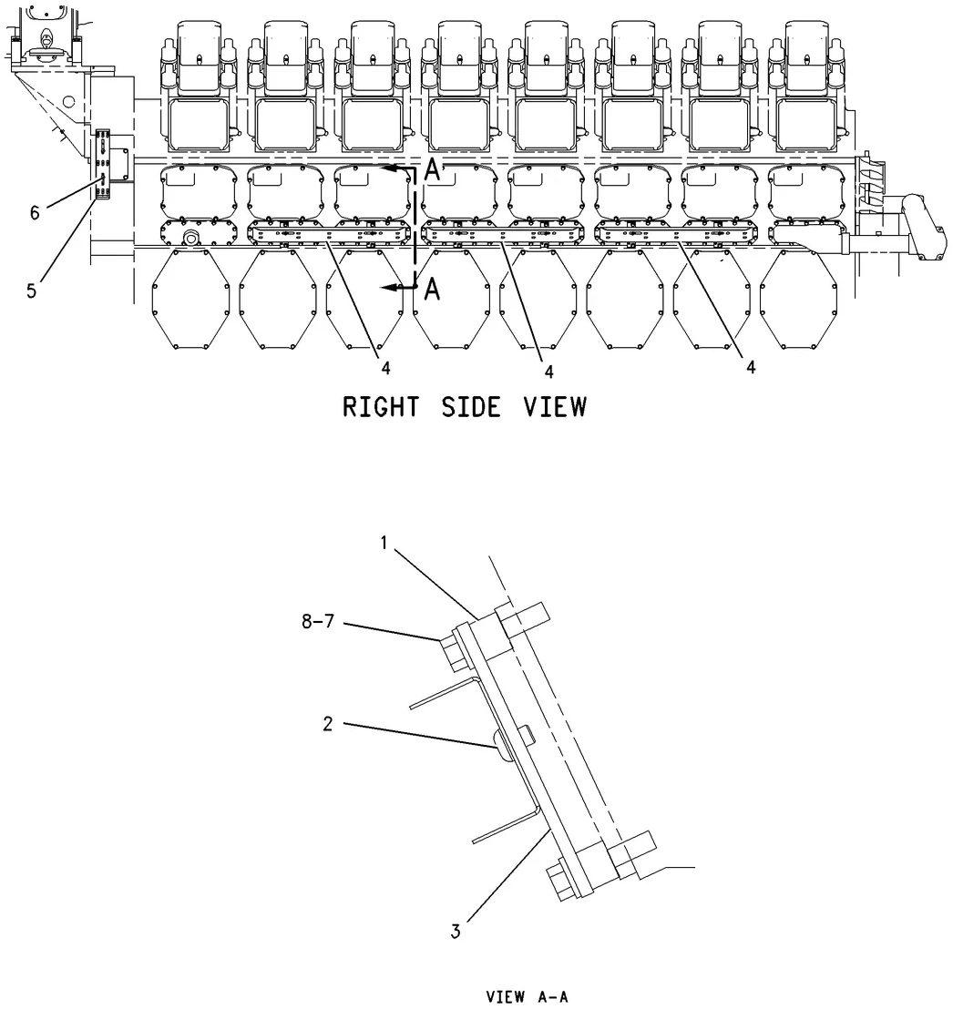 3616 · ELECTRICAL AND STARTING SYSTEM · 183-6224 CAT parts diagram