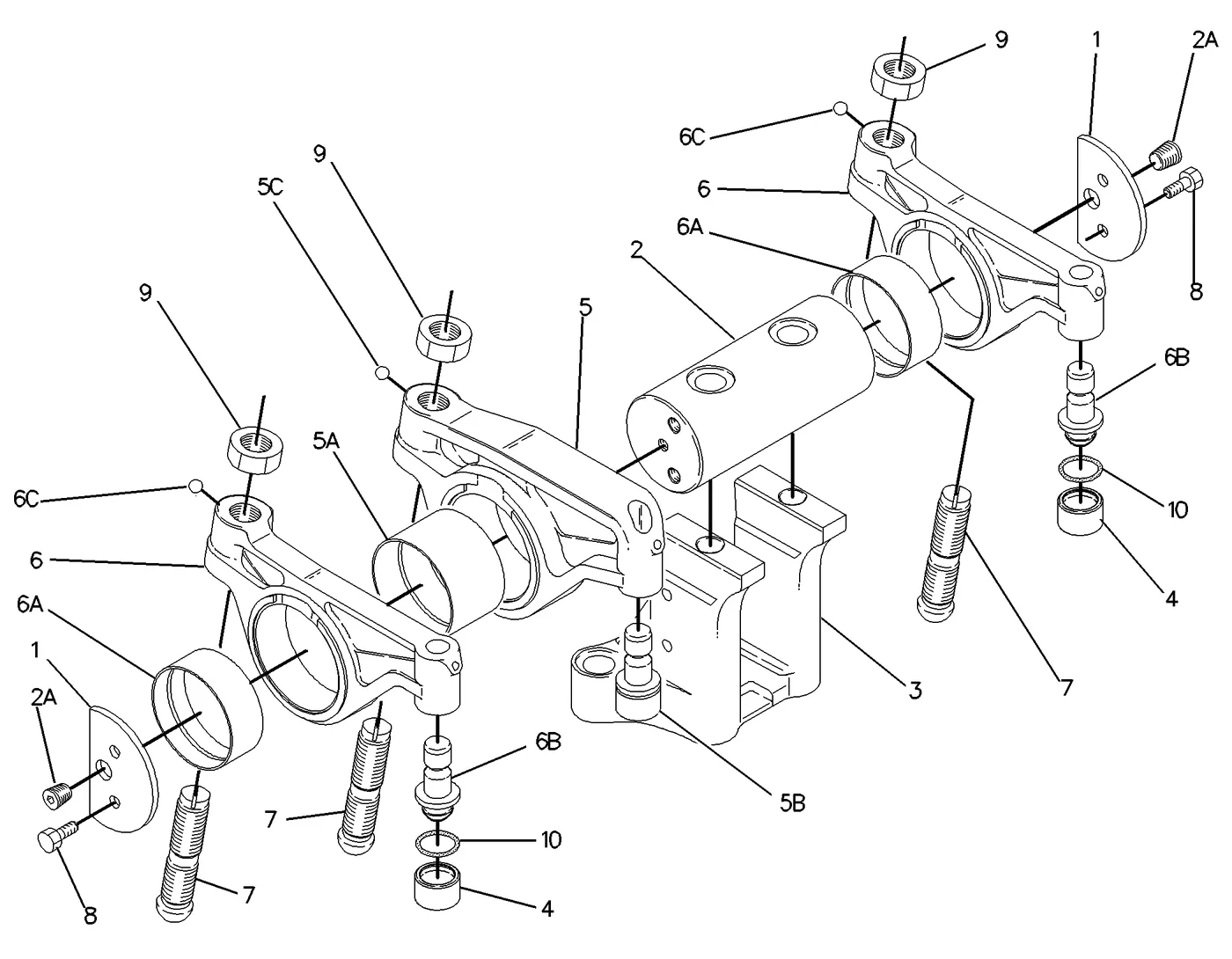 3616 · BASIC ENGINE · 128-5682 CAT parts diagram