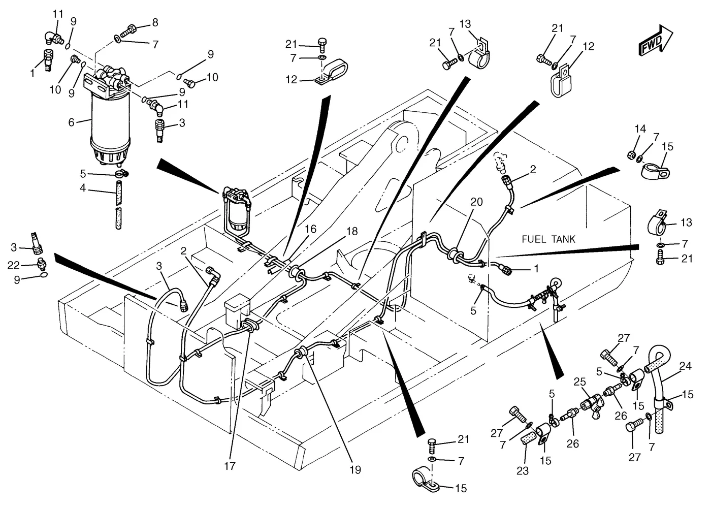 365B · FUEL SYSTEM · 237-8838