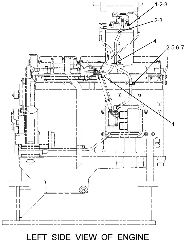 365B · FUEL SYSTEM · 151-6640 CAT parts diagram