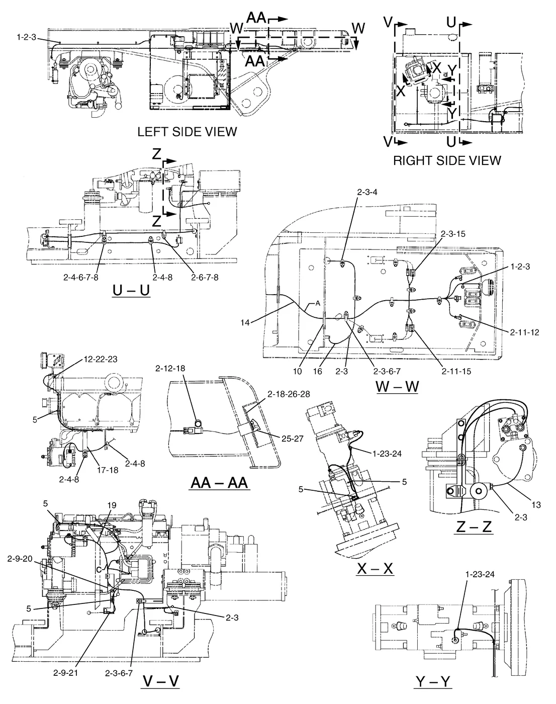365B · ELECTRICAL AND STARTING SYSTEM · 213-0826 CAT parts diagram