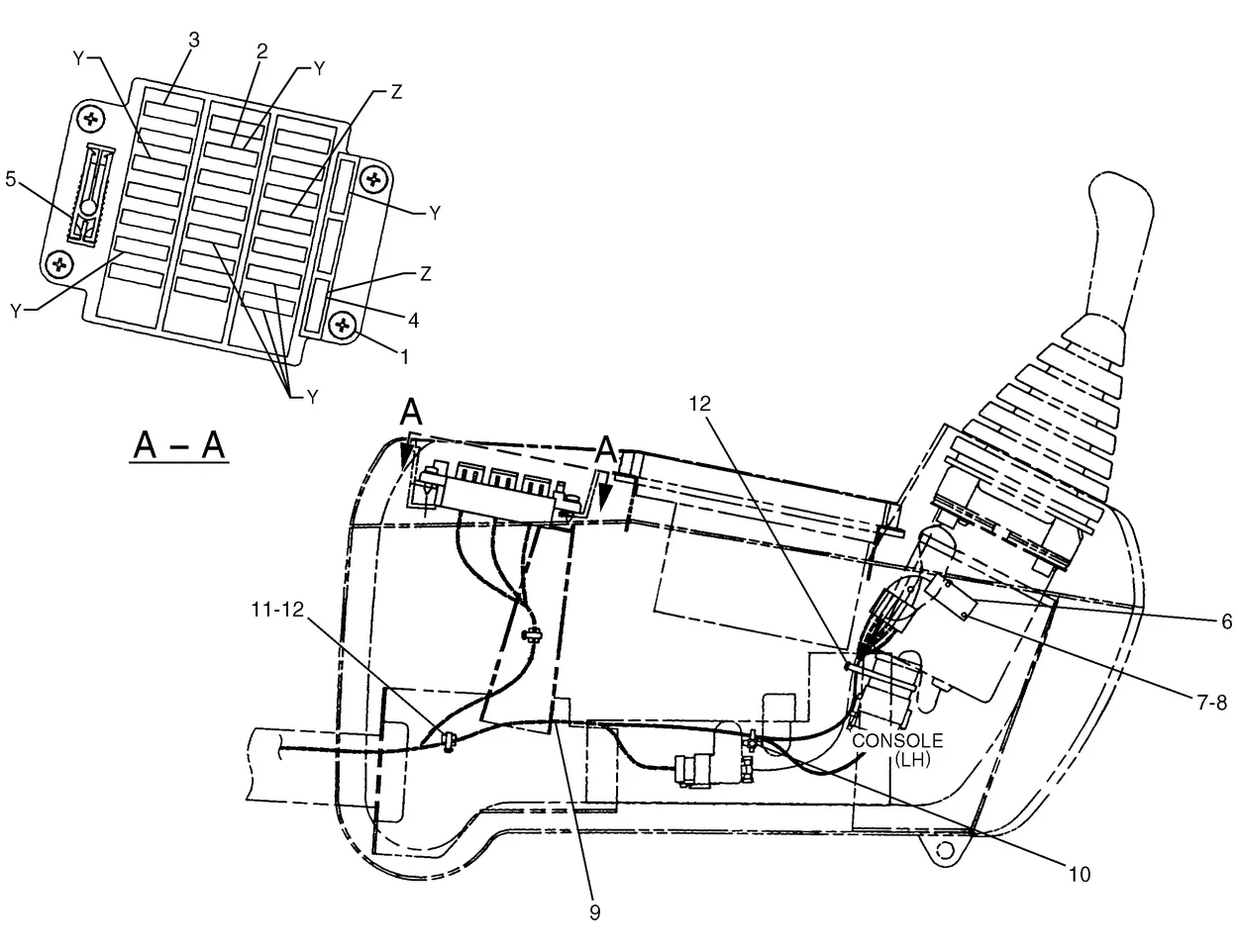 365B · ELECTRICAL AND STARTING SYSTEM · 204-1793 CAT parts diagram