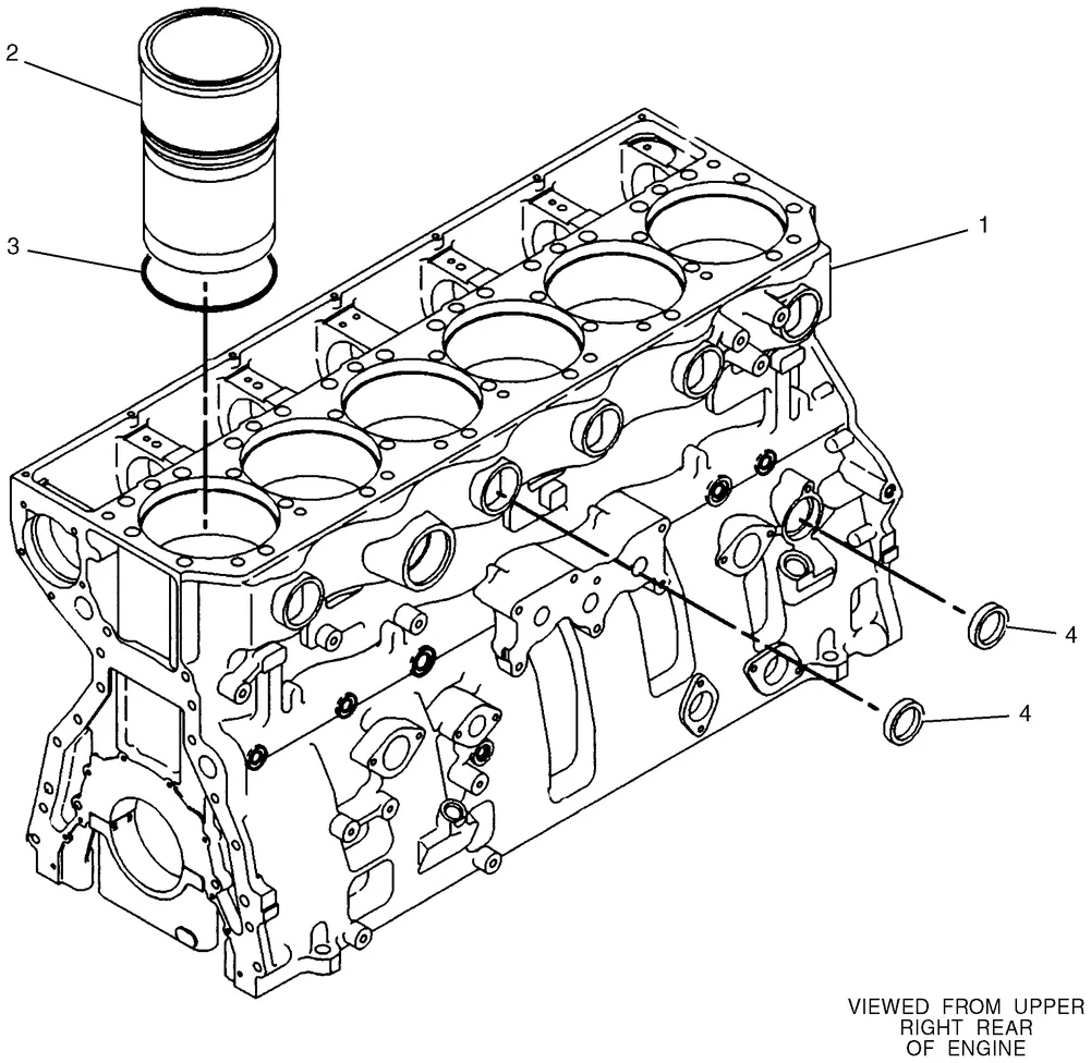 365B · BASIC ENGINE · 204-3449 CAT parts diagram