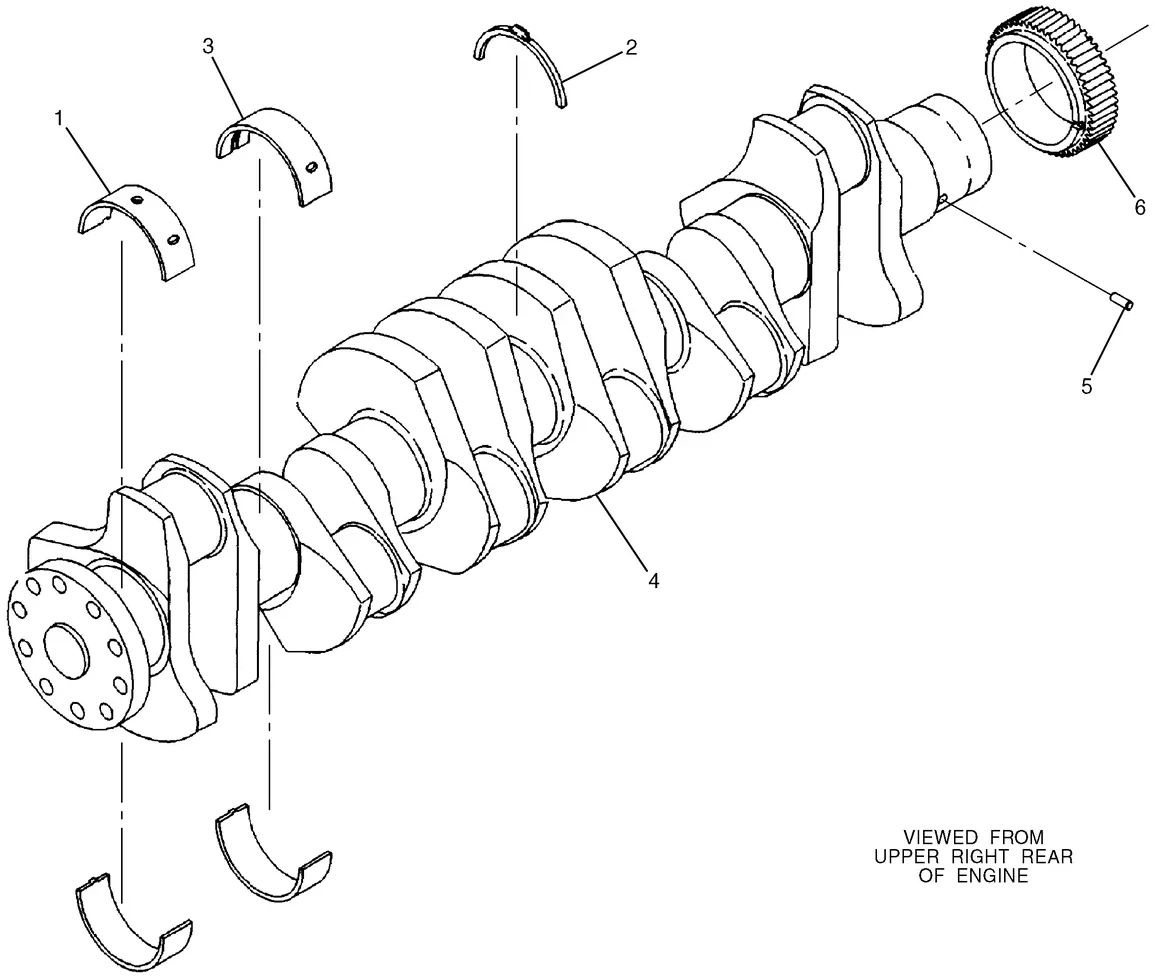 365B · BASIC ENGINE · 117-2744 CAT parts diagram