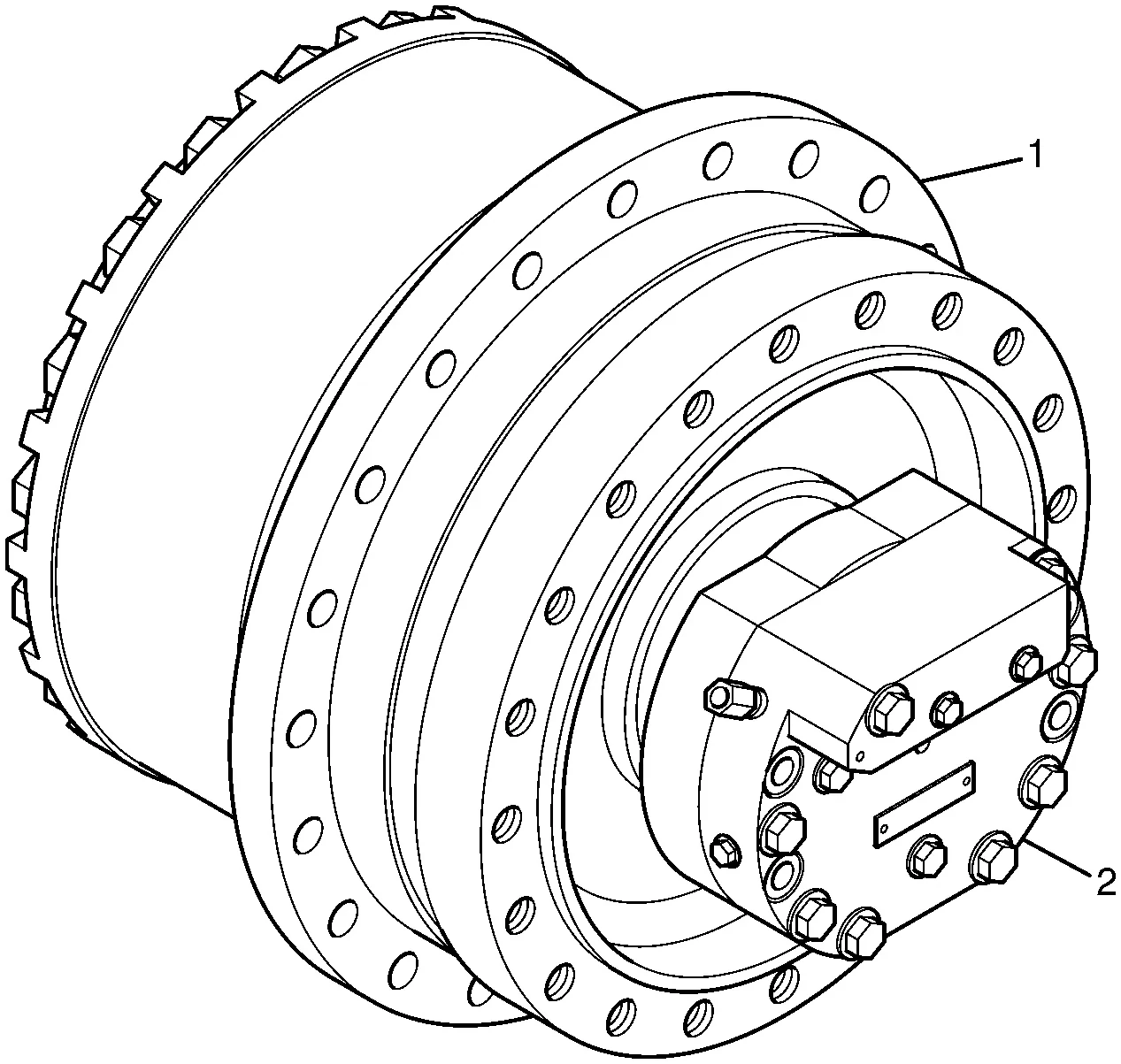 365B · POWER TRAIN · 136-2935 CAT parts diagram