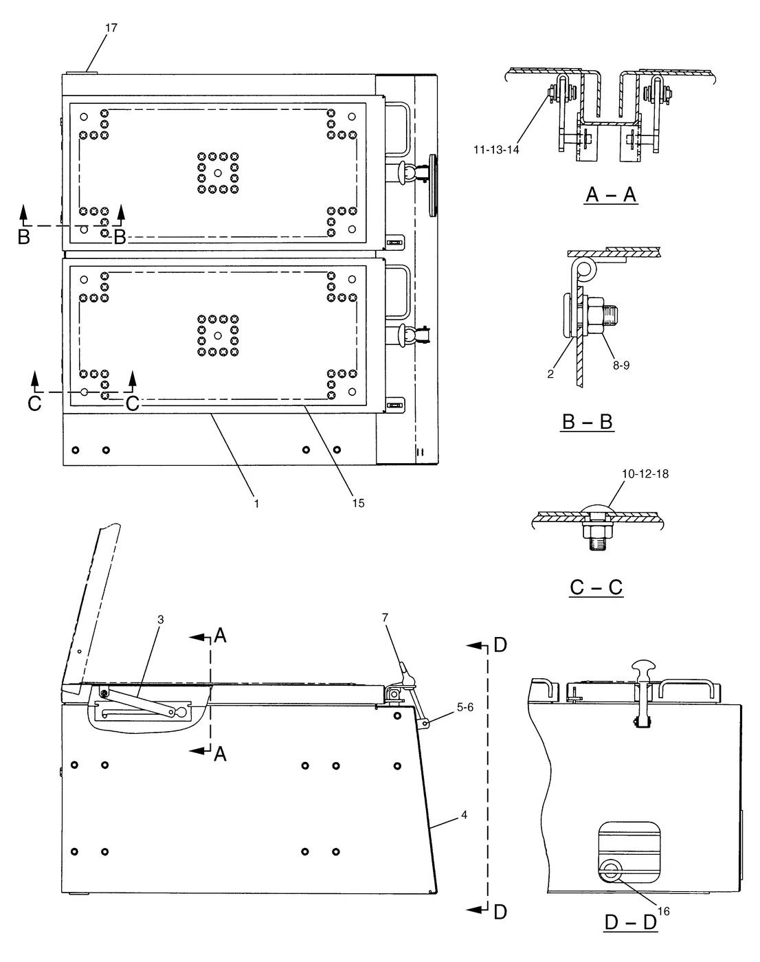 365B · FRAME AND BODY · 170-2808 CAT parts diagram