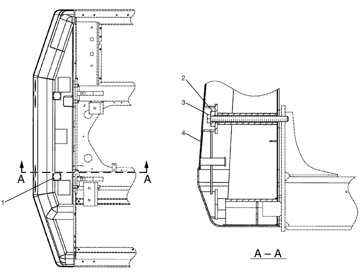 365B · FRAME AND BODY · 152-9456 CAT parts diagram
