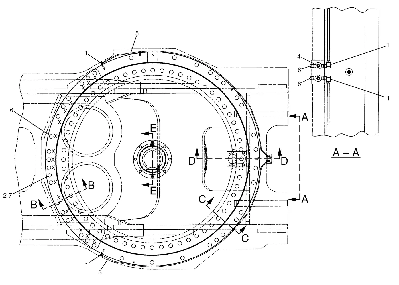 365B 5K9243 parts diagram