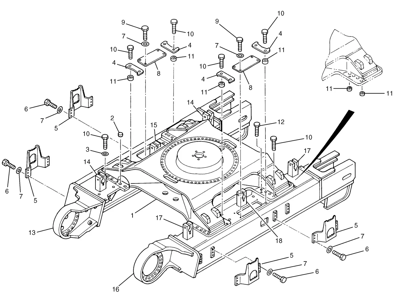 365B · FRAME AND BODY · 137-2986 CAT parts diagram
