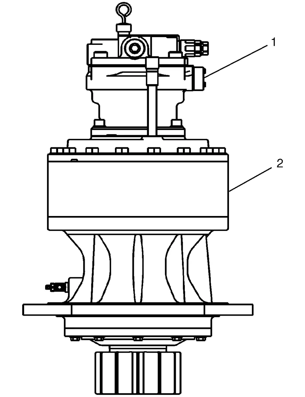 365B · HYDRAULIC SYSTEM · 199-4587 CAT parts diagram
