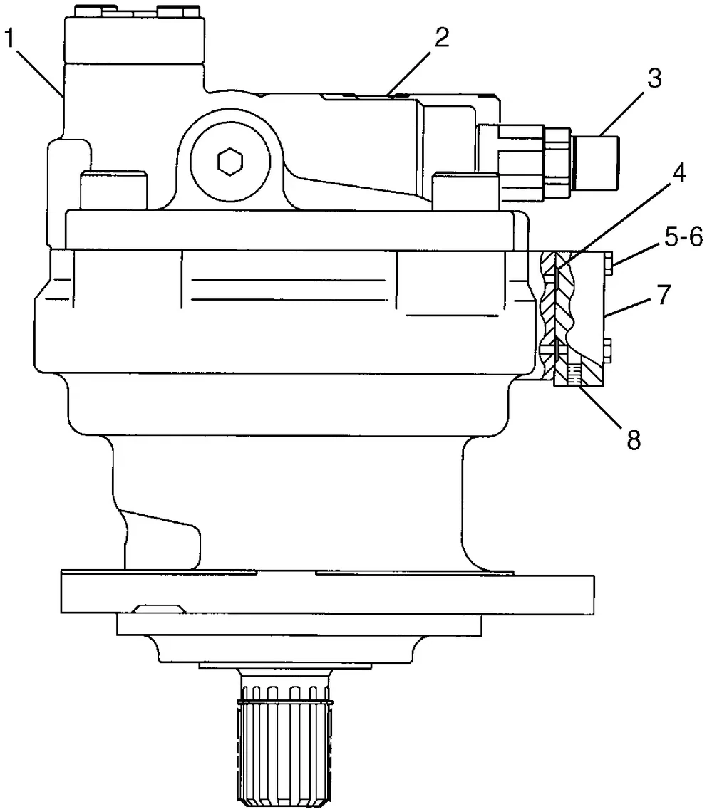365B · HYDRAULIC SYSTEM · 143-7977 CAT parts diagram