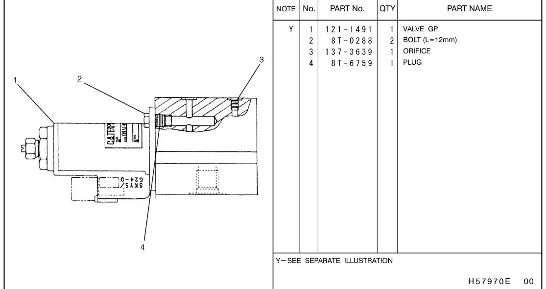 365B 1211491 parts diagram