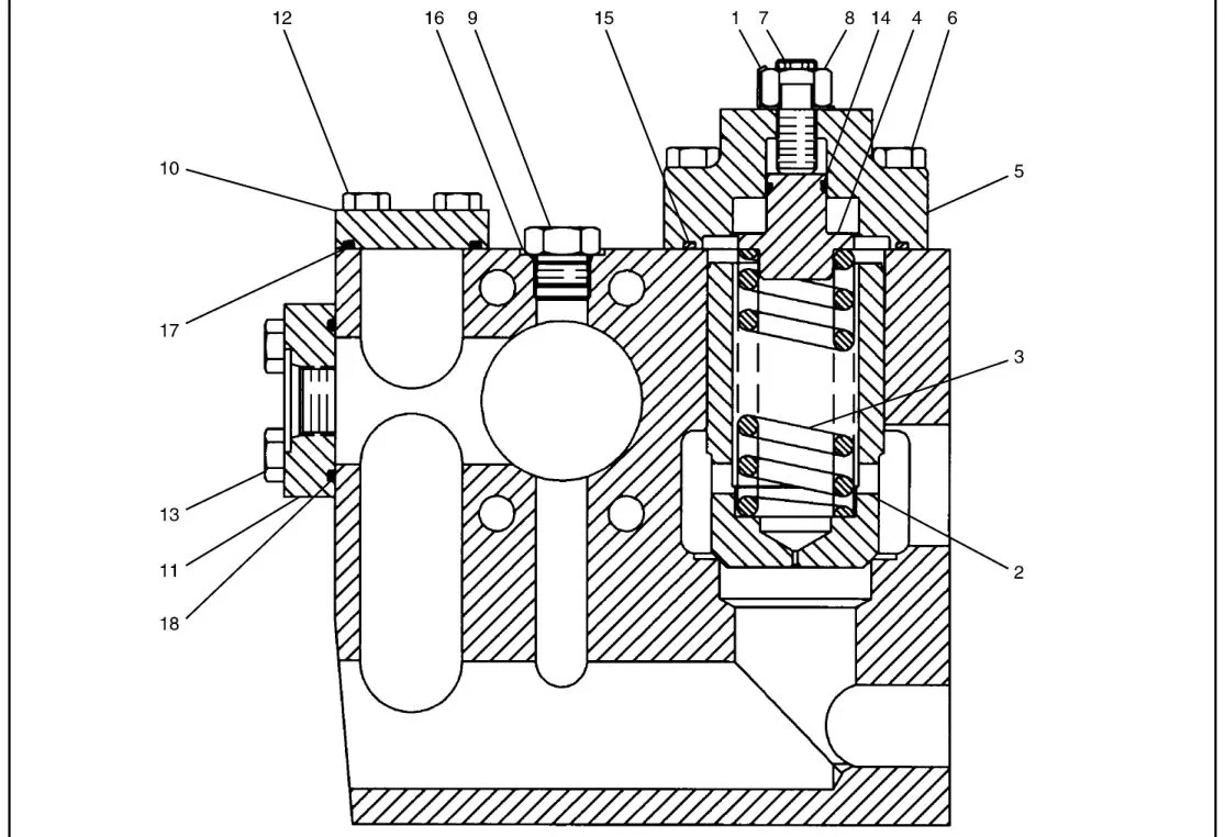 365B · HYDRAULIC SYSTEM · 201-9381