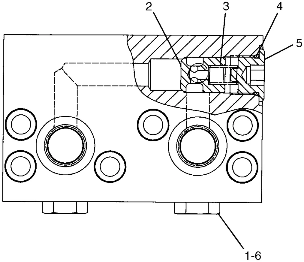365B · HYDRAULIC SYSTEM · 147-4312 CAT parts diagram