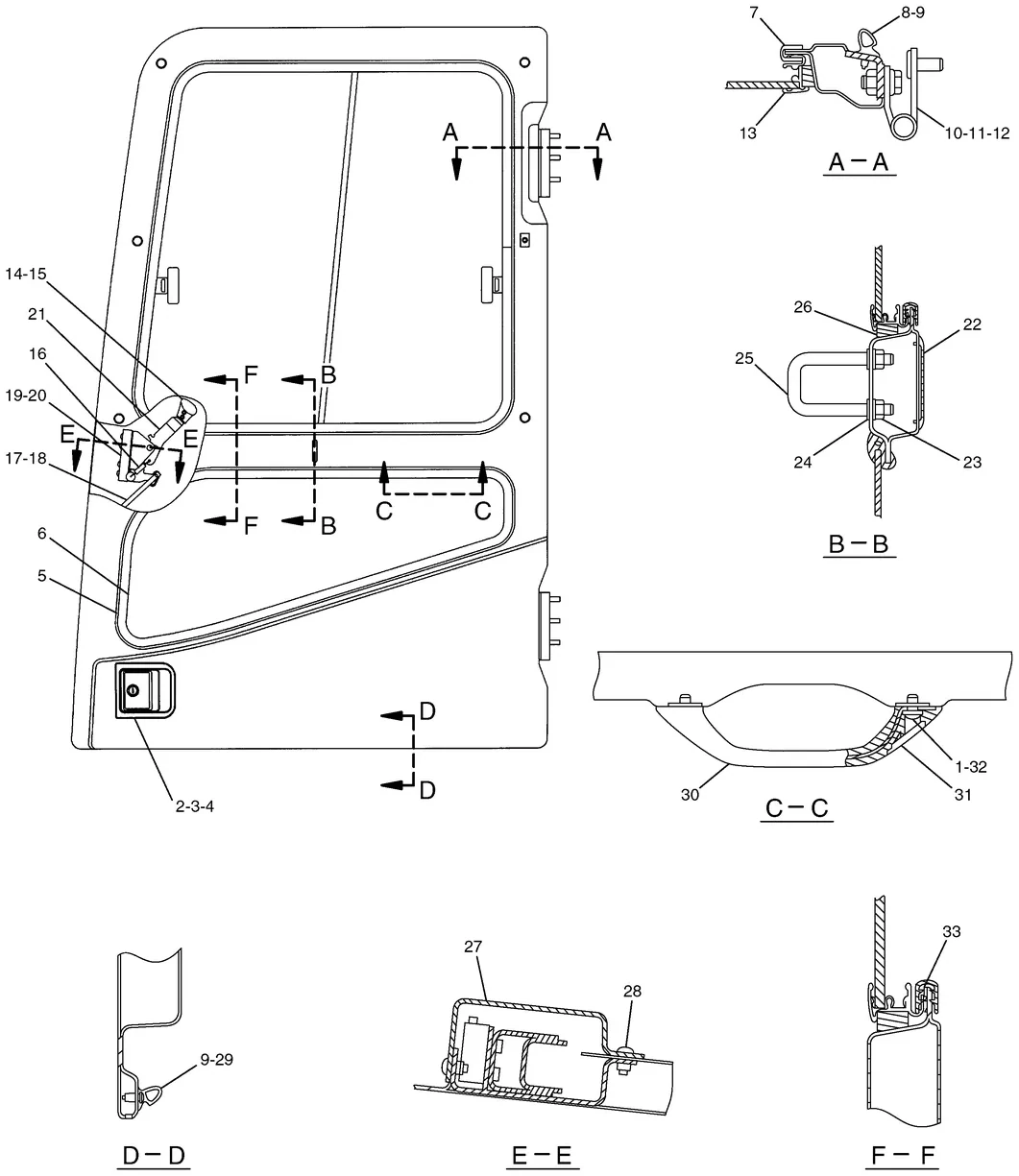 365B · OPERATOR STATION · 148-1574 CAT parts diagram