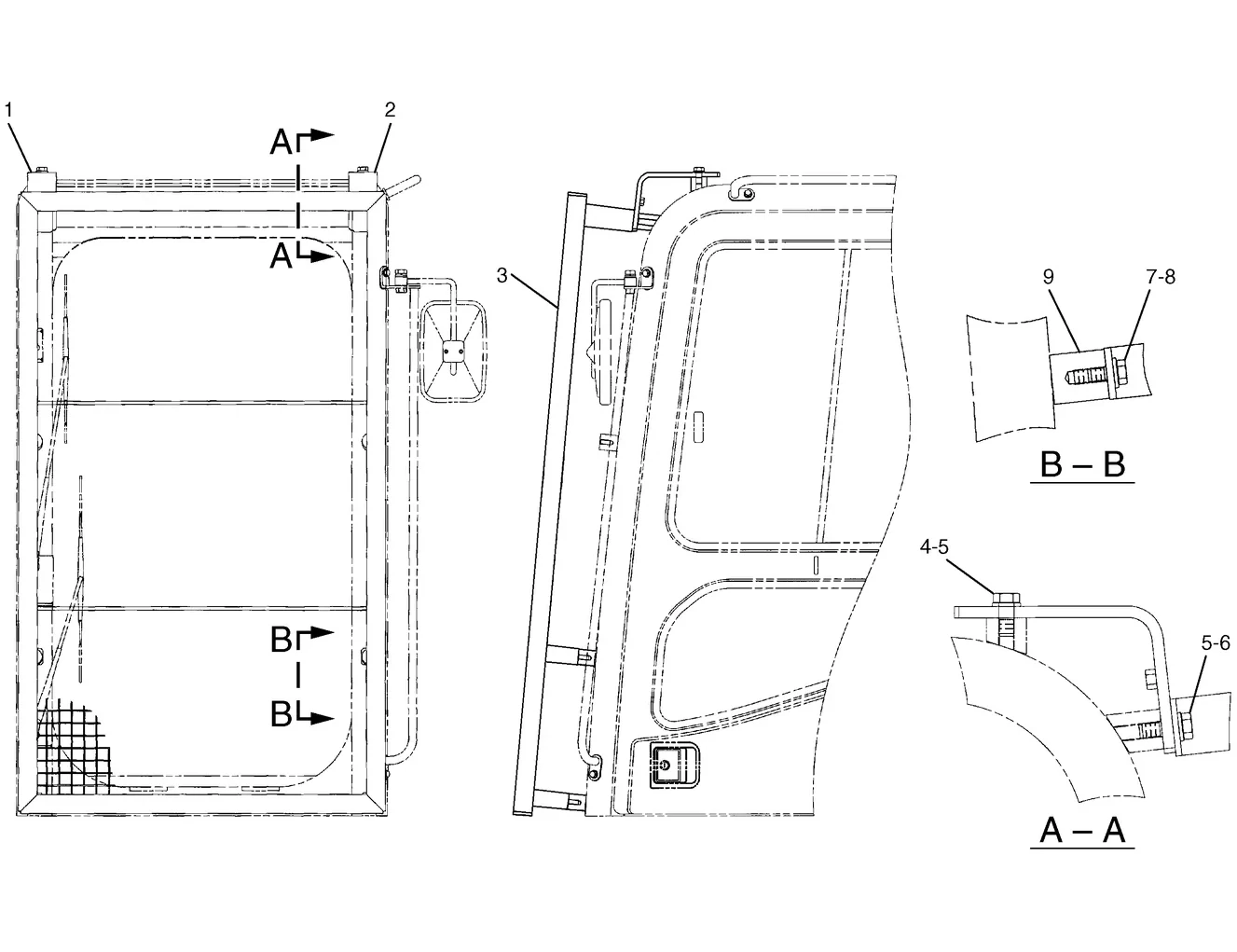 365B · OPERATOR STATION · 171-7431 CAT parts diagram