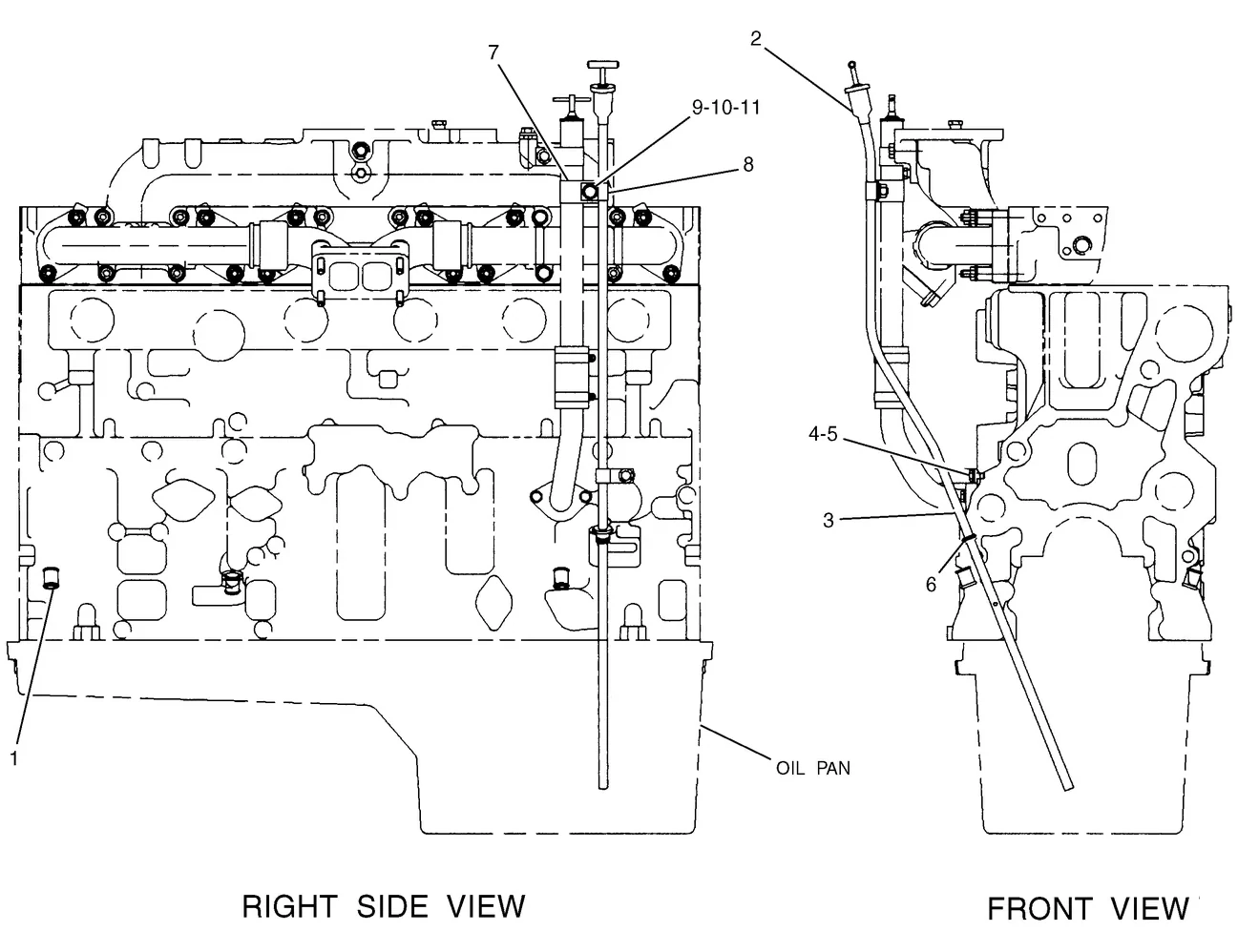 365B · LUBRICATION SYSTEM · 158-1117 CAT parts diagram