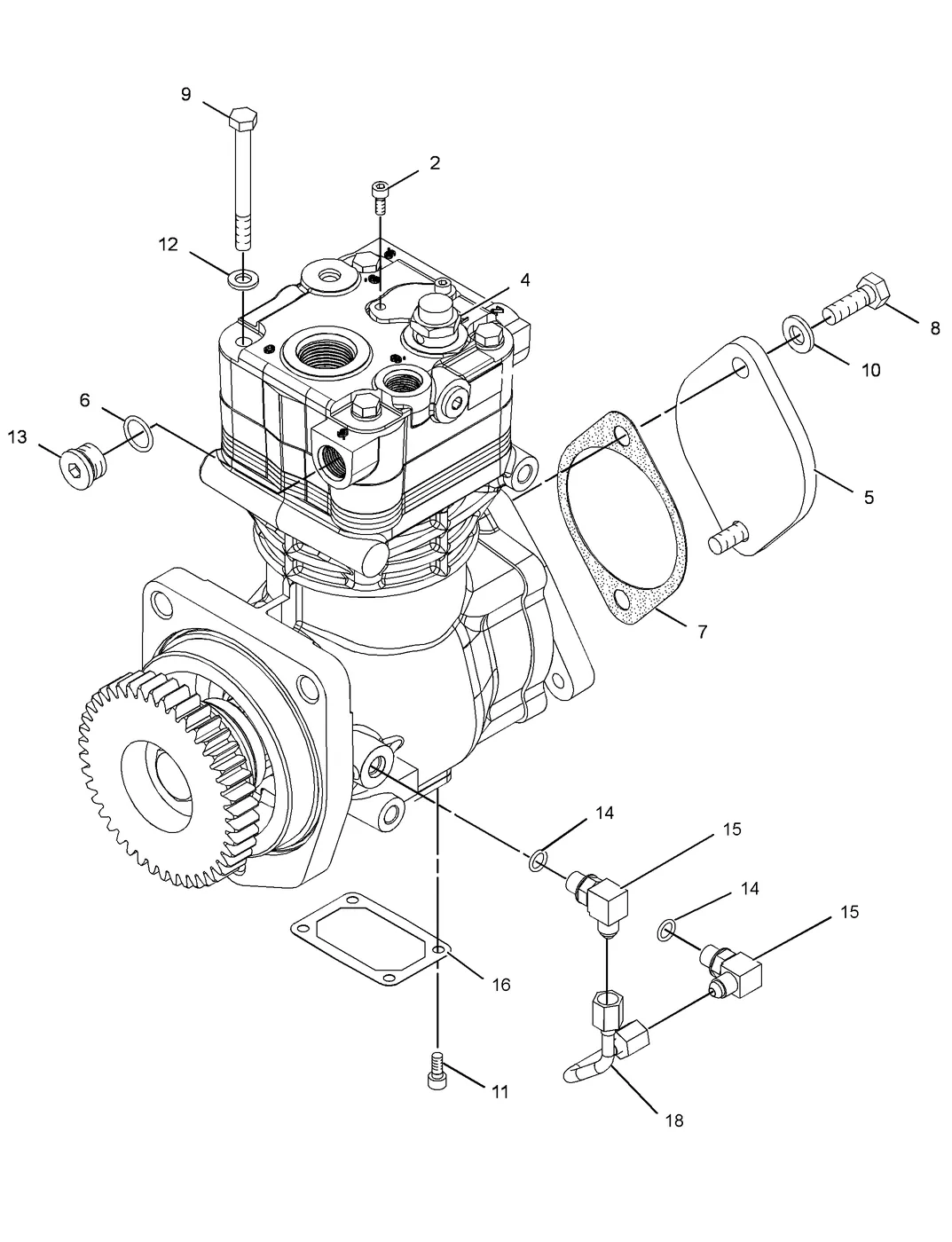 C13 · BASIC ENGINE · 222-2900 CAT parts diagram