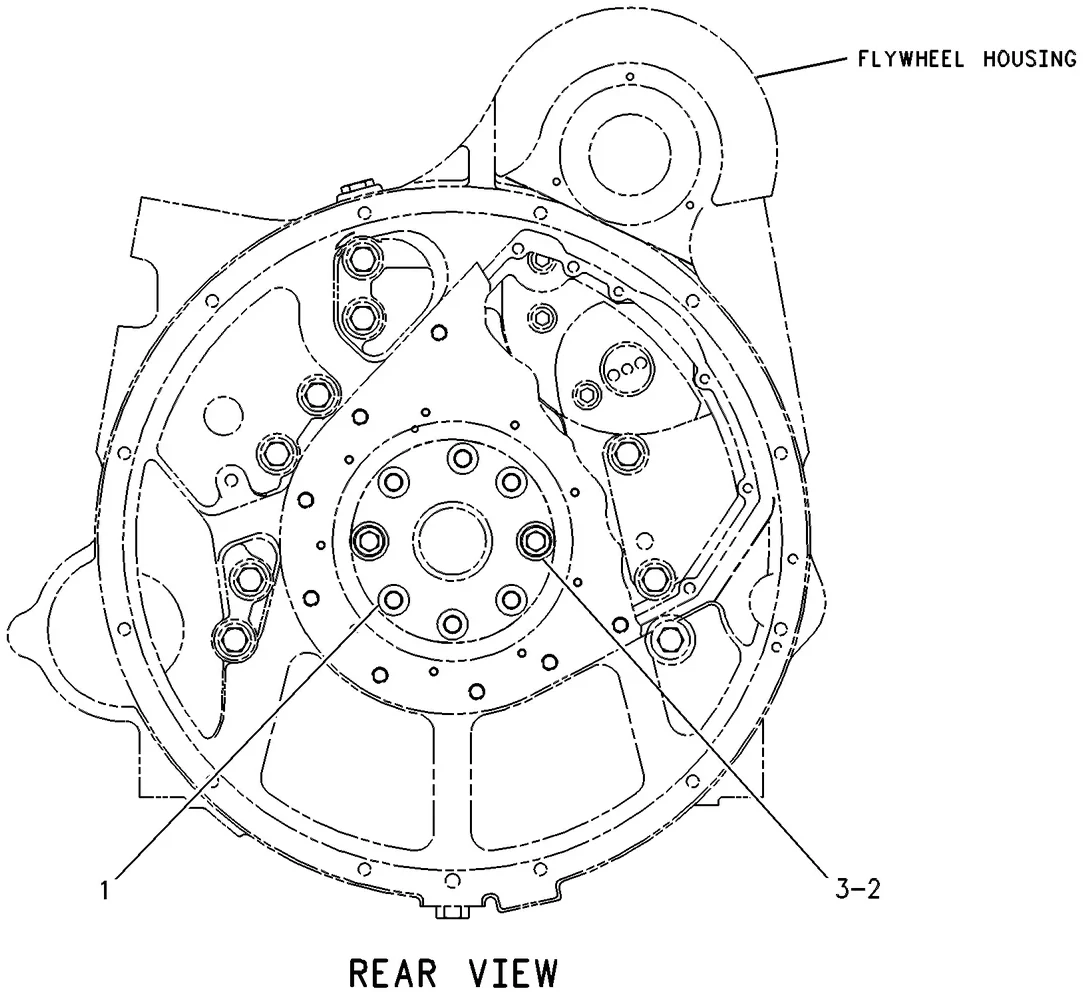 C13 · BASIC ENGINE · 126-0177 CAT parts diagram