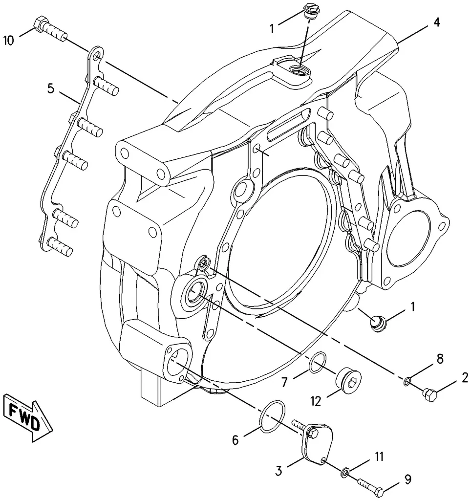 C13 · BASIC ENGINE · 222-3090 CAT parts diagram
