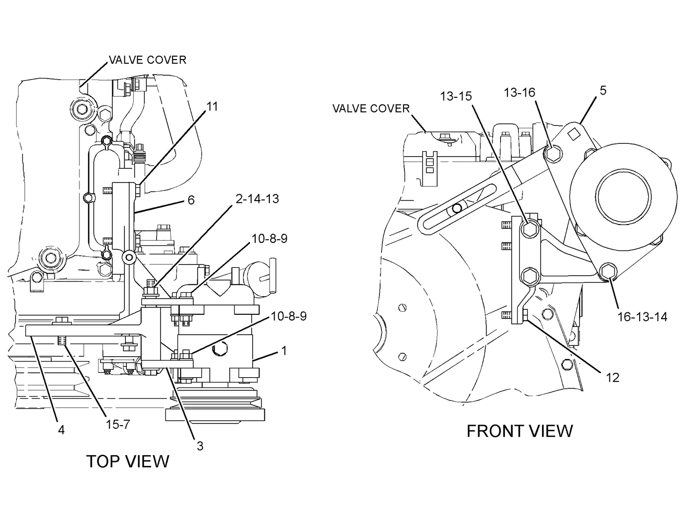 C13 3E1906 parts diagram