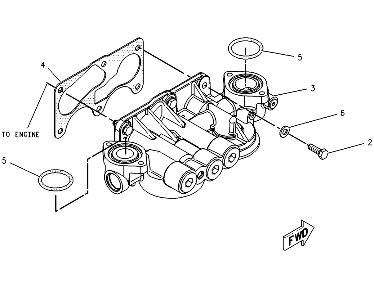C13 · LUBRICATION SYSTEM · 223-1615 CAT parts diagram