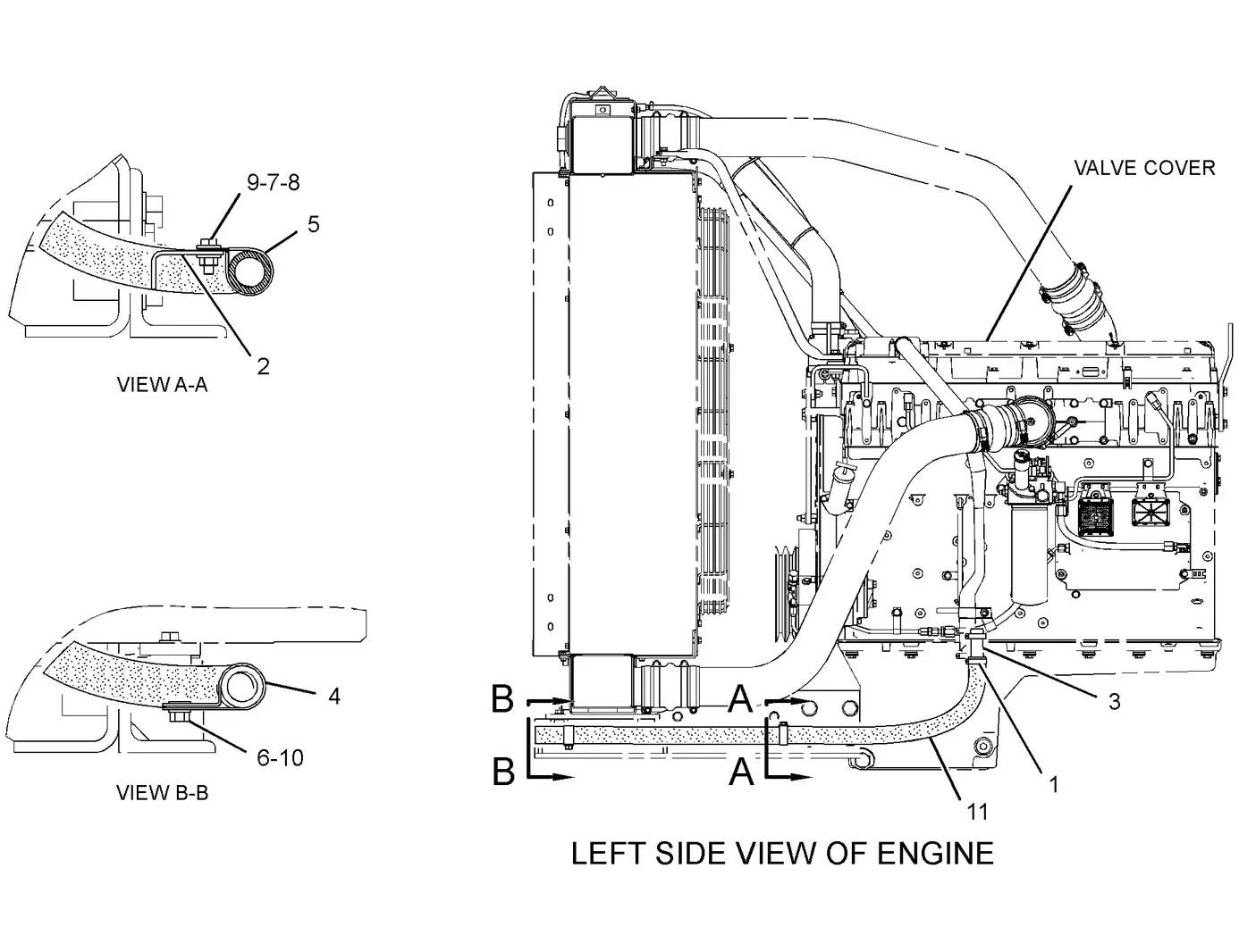 C13 · LUBRICATION SYSTEM · 291-5530 CAT parts diagram